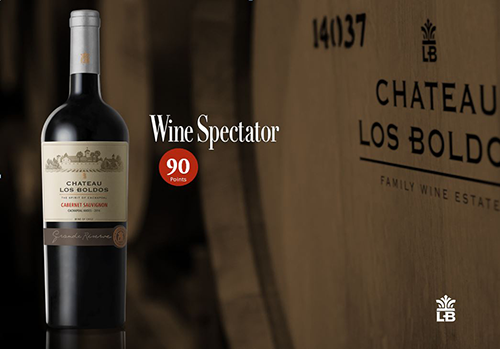 Evaton » Chateau Los Boldos Sauvignon points Wine Cabernet Spectator! wins 90 in