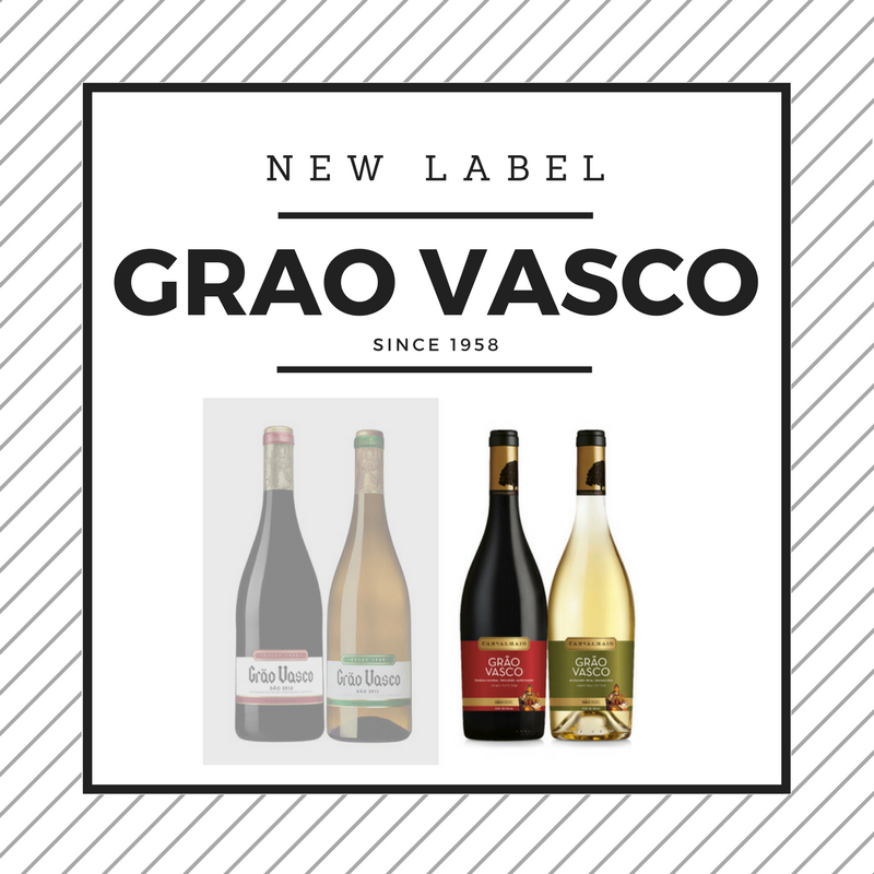 Grão Vasco Updates their Label