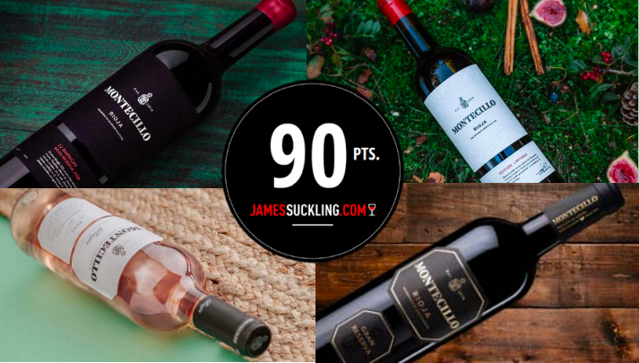 MONTECILLO WINES AMONGST THE BEST RATED IN SPAIN BY JAMES SUCKLING